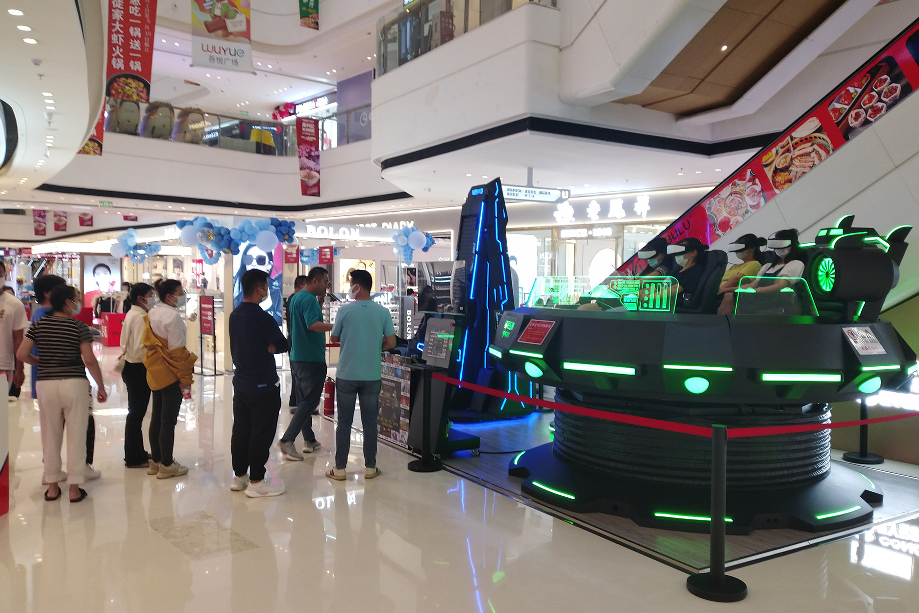 星际空间vr体验馆，带你领略身临其境般的 VR 冒险