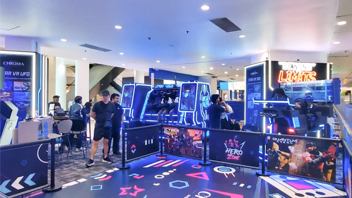 VR 体验馆设备投资：星际空间单台成本