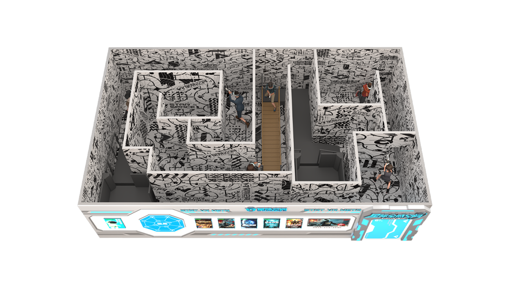 VR星际全感空间